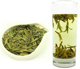 China Gegoren, organische Tee-Ebenen-Blätter grüner Tee-Westsees verarbeitend Longjing fournisseur